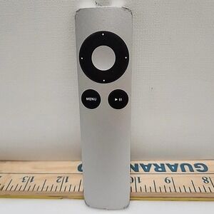 Apple TV Remote A1294 Silver Aluminum OEM for Apple TV 2nd 3rd Generation